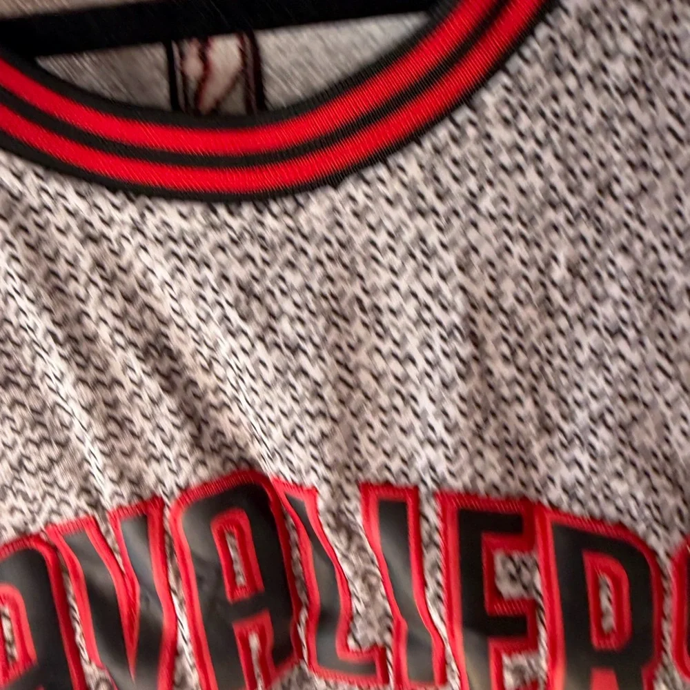 adidas‎ Gray/Black Patterned NBA Jersey